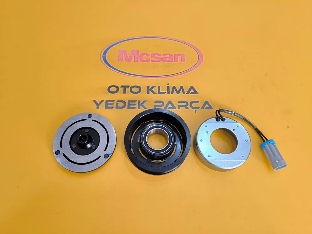09165714 Opel Astra H Klima Kompresör Kasnak Seti 5PK Opel Astra H Klima Kompresör Kasnak Seti 5PK 09165714 - Gorsel 3