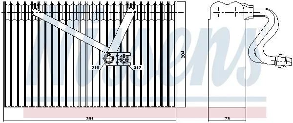 1618055 Opel Vectra B 1995-2002 Klima Evaporatörü Opel Vectra B 1995-2002 Klima Evaporatörü 1618055 - Gorsel 5
