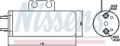 6455W8 Peugeot 206 1998-2013 Drier Kurutucu Filtre Peugeot 206 1998-2013 Drier Kurutucu Filtre 6455W8 - Gorsel 5