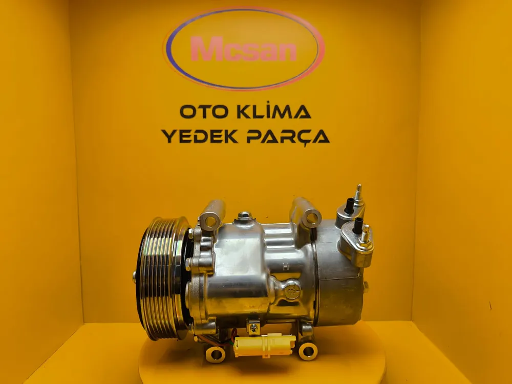 9655191580 Peugeot 206 307 / Citroen C3 Klima Kompresörü Peugeot 206 307 / Citroen C3 Klima Kompresörü 9655191580 - Gorsel 1