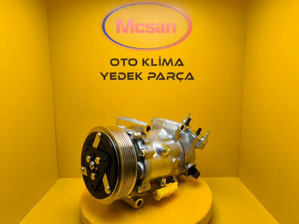 Peugeot 207 307 Citroen C3 2007-2016 Klima Kompresörü 9671216280 Peugeot 207 307 Citroen C3 2007-2016 Klima Kompresörü 9671216280 - Gorsel 2