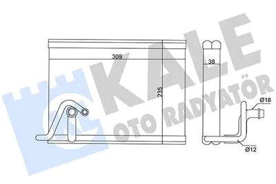 Peugeot 3008 - 5008 DS 5 2009-2018 Klima Evaporatörü 648096 Peugeot 3008 - 5008 DS 5 2009-2018 Klima Evaporatörü 648096 - Gorsel 5