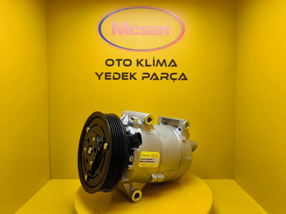 Renault Megane 2 1.4 - 1.6 - 1.5Dci 2003-2009 Klima Kompresörü 7703002209 Renault Megane 2 1.4 -1.5Dci-1.6 2003-2009 Klima Kompresörü 7703002209 - Gorsel 2