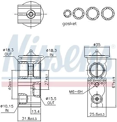 8851502560 Toyota Corolla C-HR Expansion Valf Toyota Corolla C-HR Expansion Valf 8851502560 - Gorsel 3