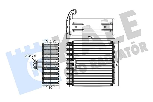 Toyota Corolla E10-E11 1992-2001 Klima Evaporatörü 88501-12401 Toyota Corolla E10-E11 1992-2001 Klima Evaporatörü 88501-12401 - Gorsel 5