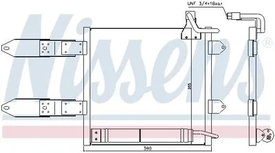 Volkswagen Lupo Polo 1994-2005 Klima Radyatörü Kondanser 6X0820413A Volkswagen Lupo Polo 1994-2005 Klima Radyatörü Kondanser 6X0820413A - Gorsel 2