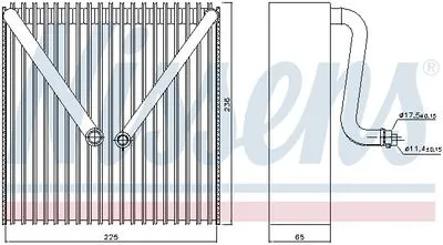 6Q0820103 Volkswagen Polo 2001-2009 Klima Evaporatörü Volkswagen Polo 2001-2009 Klima Evaporatörü 6Q0820103 - Gorsel 5