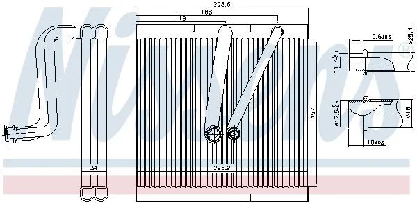 6Q0820103D Volkswagen Polo 2009+ Klima Evaporatörü Volkswagen Polo 2009+ Klima Evaporatörü 6Q0820103D - Gorsel 5