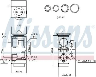 7H0820712 Volkswagen Transporter Expansion Genleşme Valfi Volkswagen Transporter Expansion Genleşme Valfi 7H0820712 - Gorsel 4