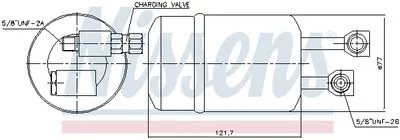 Volkswagen Transporter T3 T4 1990-2003 Drier Kurutucu Filtre 701820191A Volkswagen Transporter T3 T4 1990-2003 Drier Kurutucu Filtre 701820191A - Gorsel 5