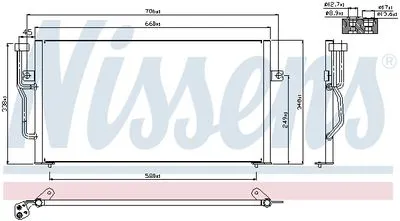 Volvo S40 - V40 1995-2004 Klima Radyatörü Kondanser 30871579 Volvo S40 - V40 1995-2004 Klima Radyatörü Kondanser 30871579 - Gorsel 3