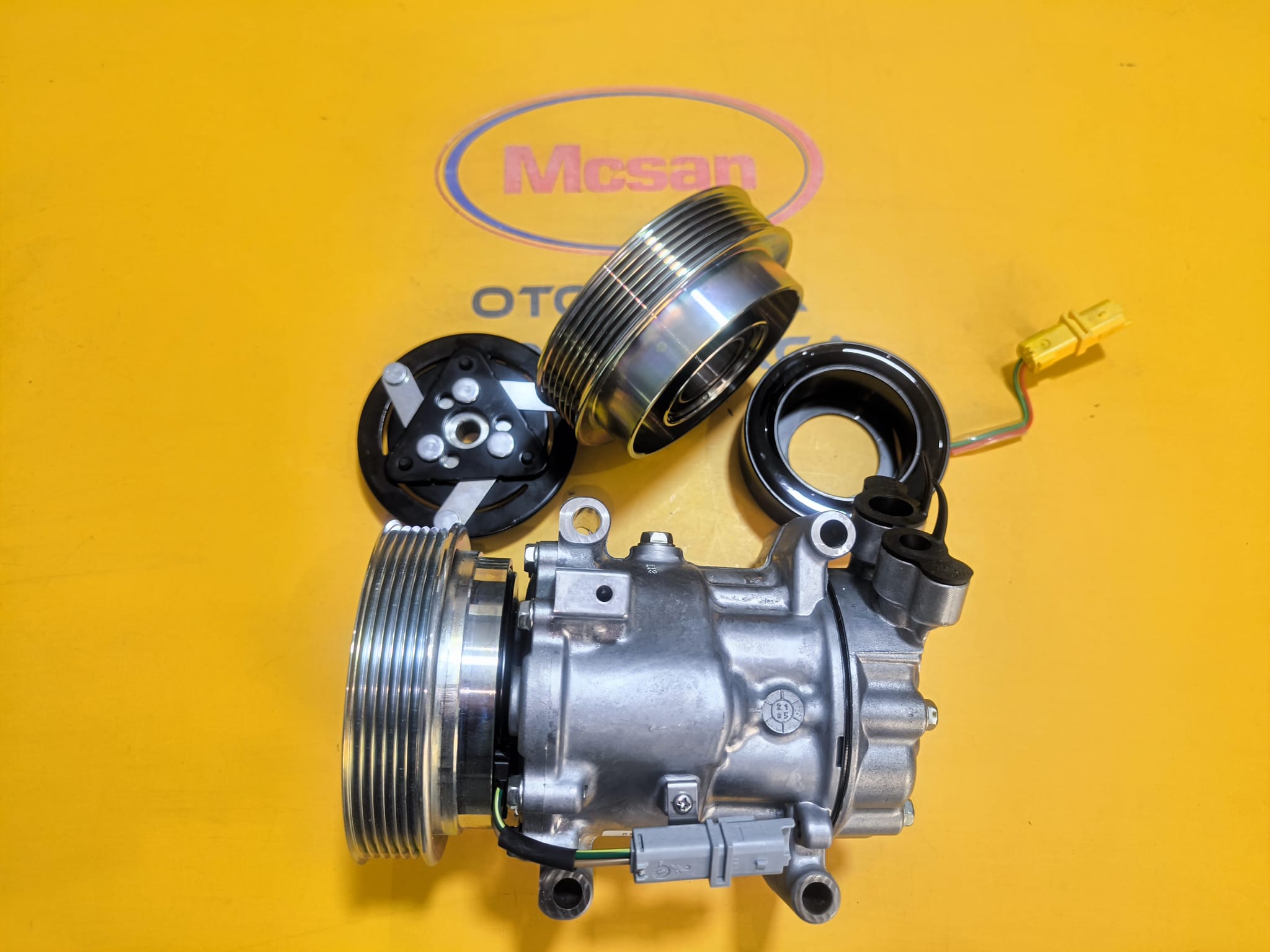 Renault Clio Klima Kompresörü Kasnak Seti SANDEN 6Pk Renault Clio Klima Kompresörü Kasnak Seti SANDEN 6Pk